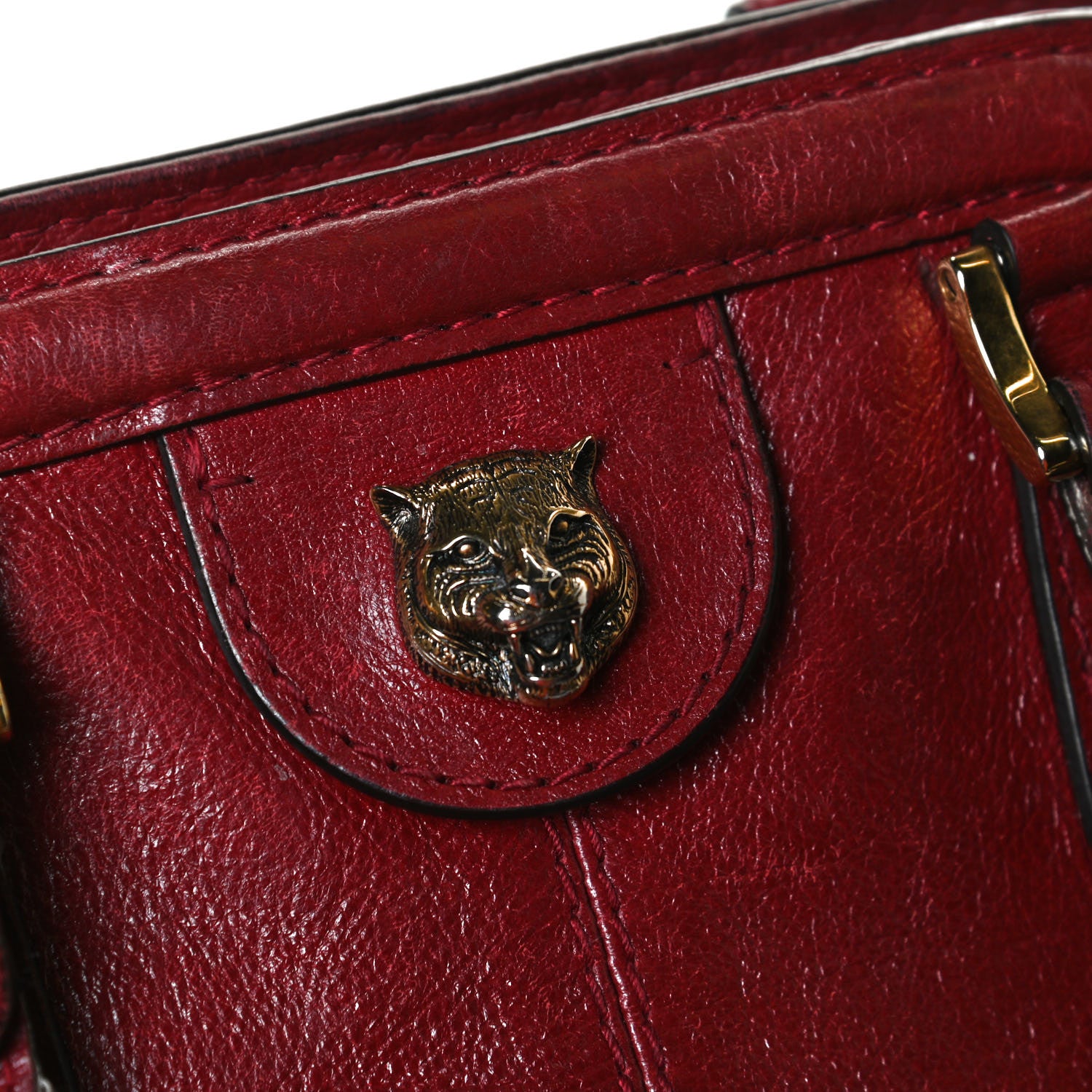 Gucci Piuma Lux Energy Medium Re(Belle) Top Handle Bag Romantic Cerise 36 of 37