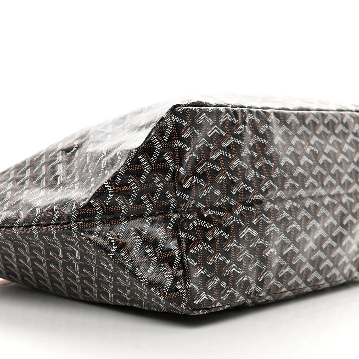 Goyard Goyardine Saint Louis GM Black Gold 7 of 8