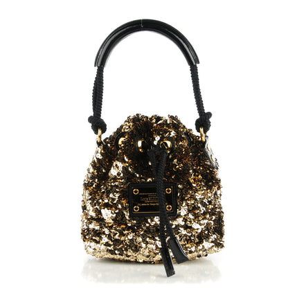 Louis Vuitton Sequin Mini Noe Rococo Gold 1 of 7