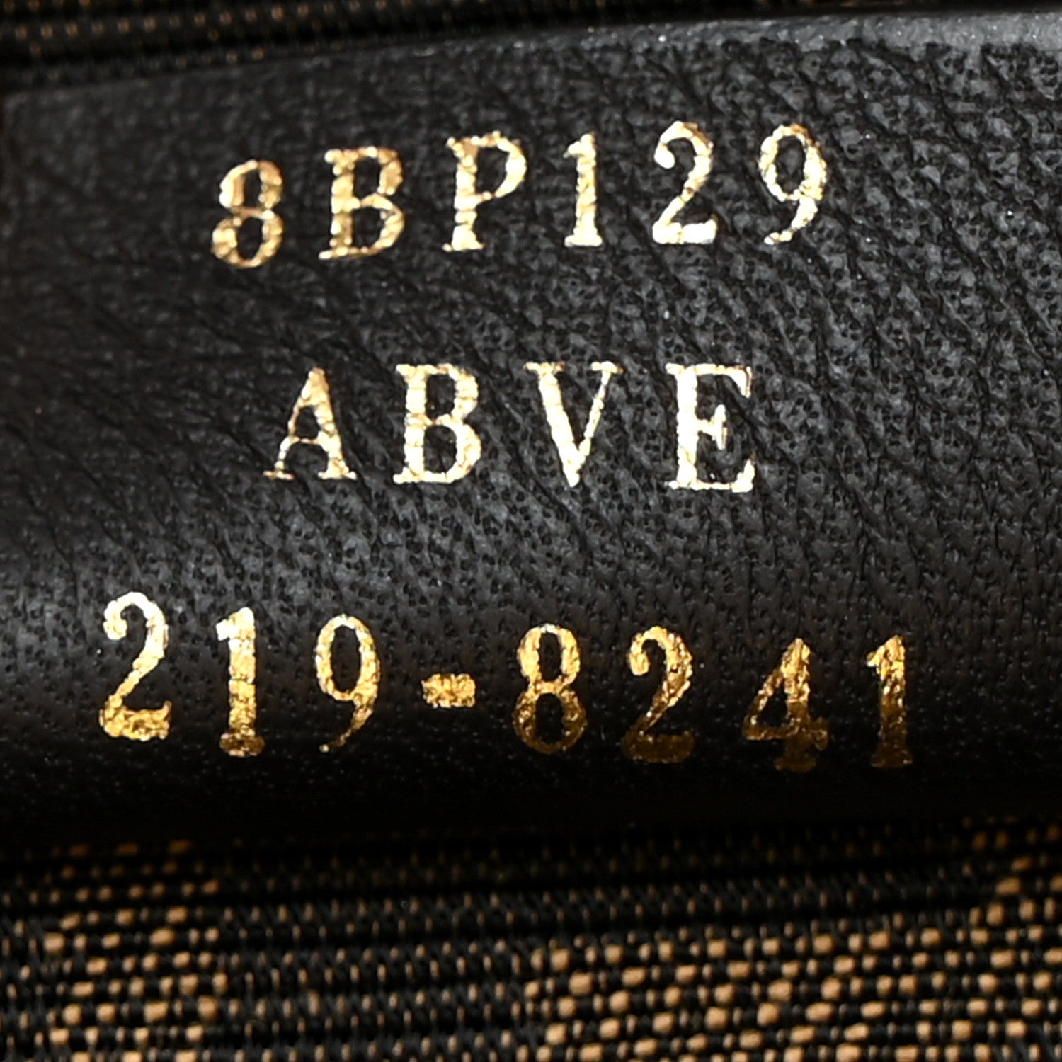 Fendi Shiny Nappa Small Fendi First Black 7 of 11