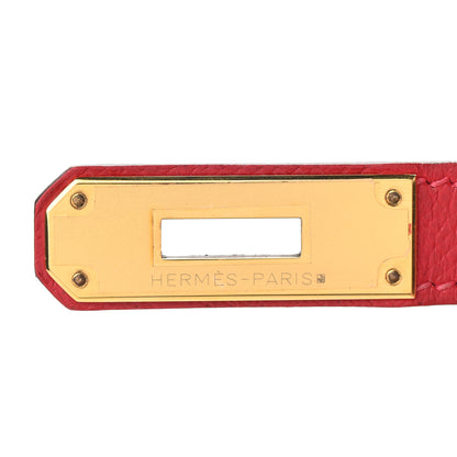 Hermes Epsom Birkin 30 Rouge Casaque 29 of 36