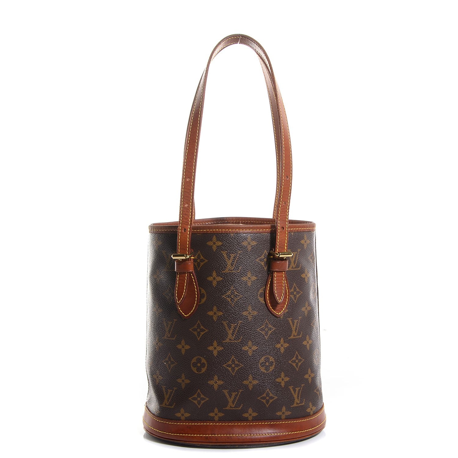 Louis Vuitton Monogram Petit Bucket 23 1 of 7