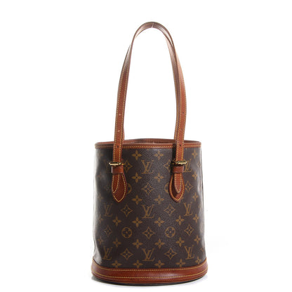 Louis Vuitton Monogram Petit Bucket 23 1 of 7