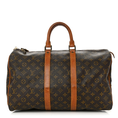 Louis Vuitton Monogram Keepall 45 1 of 17