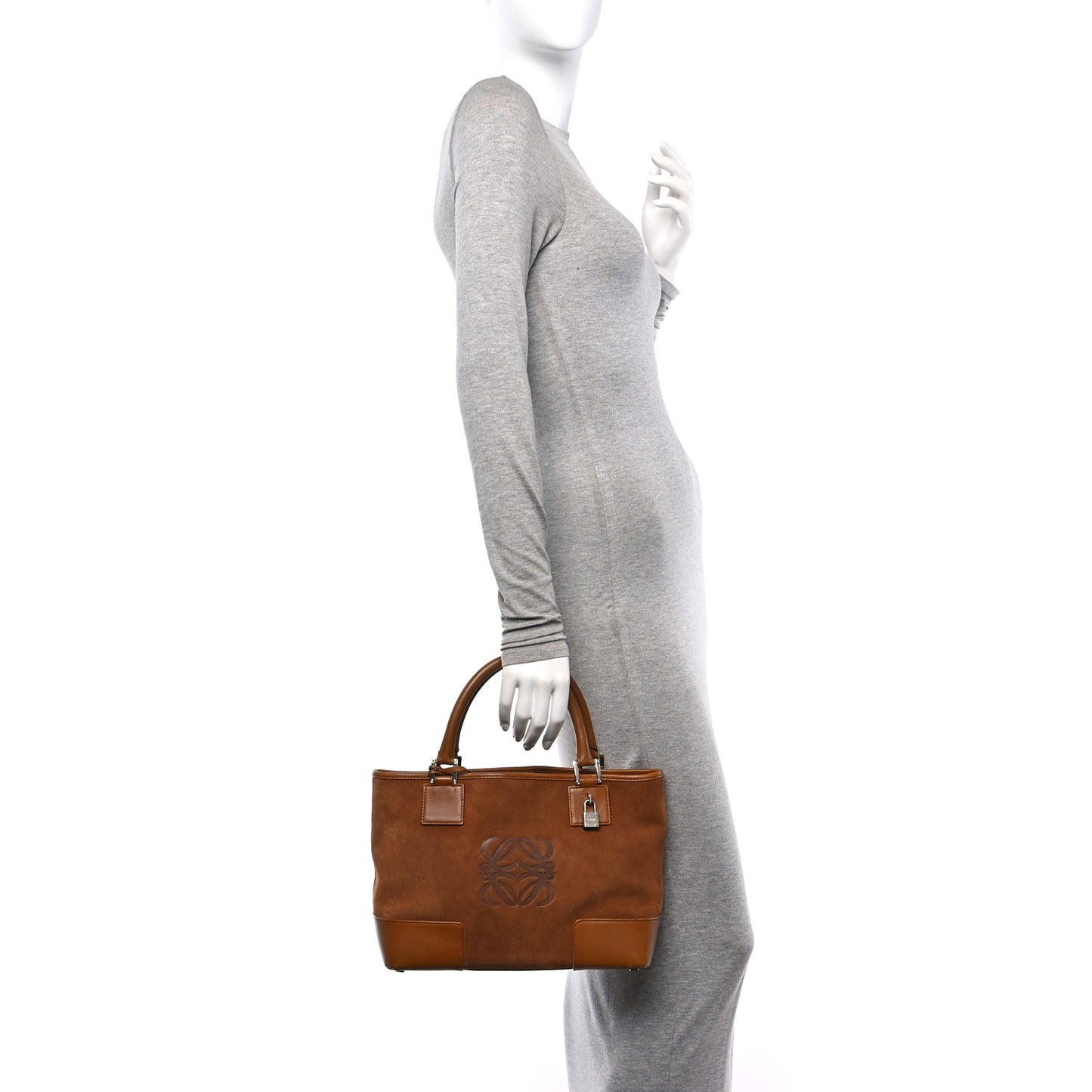 Suede Calfskin Amazona Brown