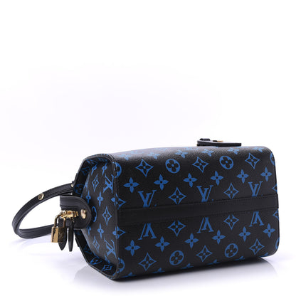Louis Vuitton Colored Monogram Speedy Amazon PM Blue Black 4 of 10