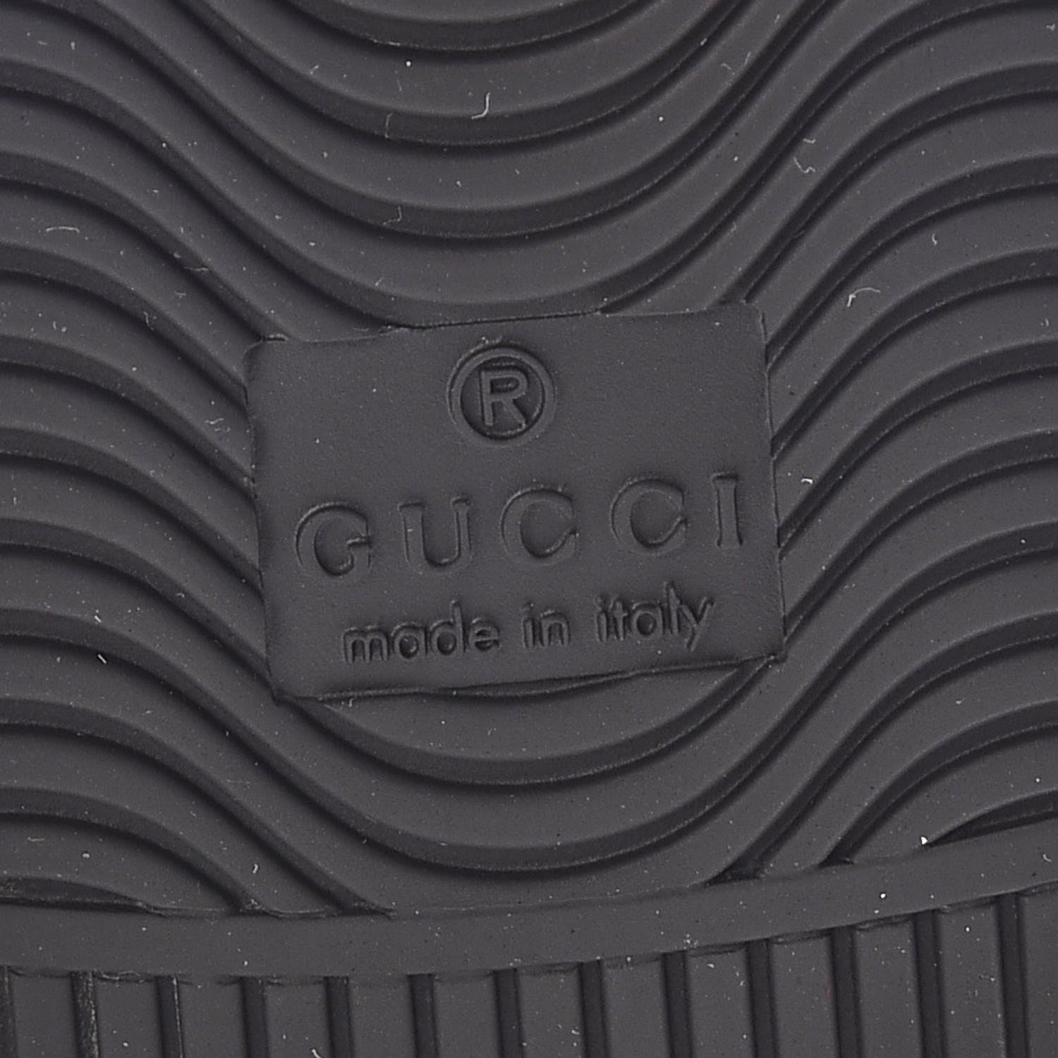 Gucci Calfskin Web Bee Embroidered Mens Ace Sneakers 7.5 Black 11 of 12
