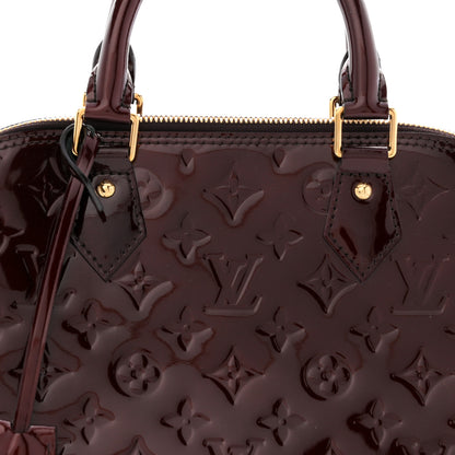 Louis Vuitton Vernis Alma PM Amarante 8 of 10