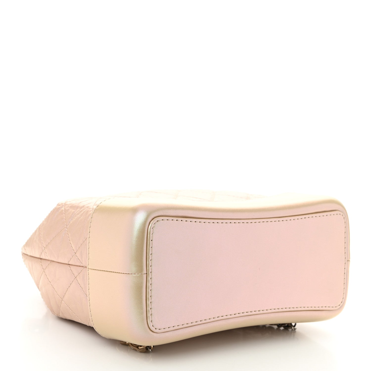 Chanel Iridescent Lambskin Calfskin Small Quilted Gabrielle Backpack Light Pink 4 of 11
