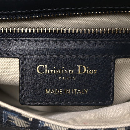 Christian Dior CHRISTIAN DIOR Oblique Saddle Bag Blue 6 of 9