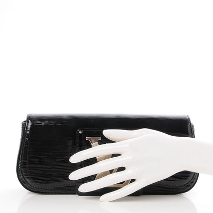 Louis Vuitton Epi Electric Sobe Clutch Black 2 of 7