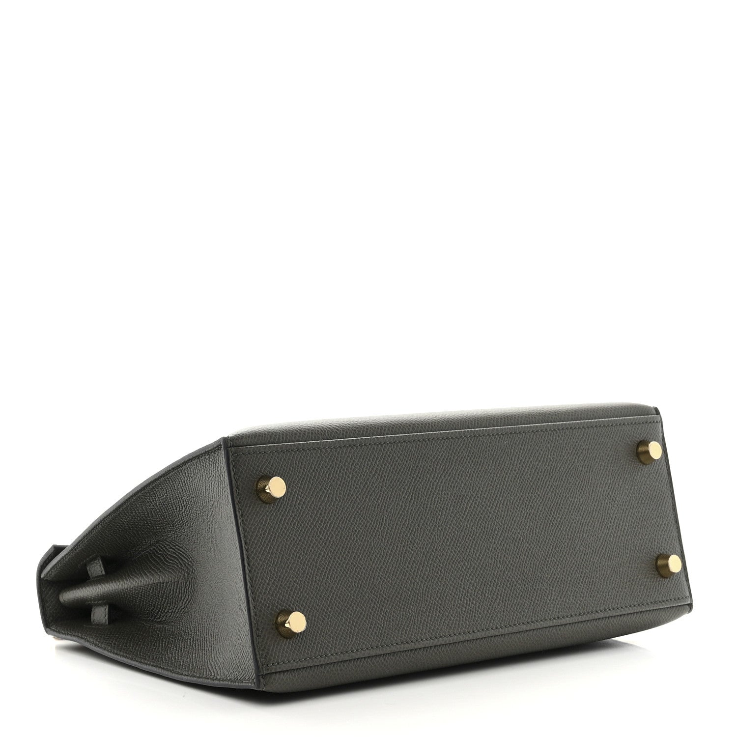 Hermes Epsom Kelly Sellier 25 Vert De Gris 4 of 11