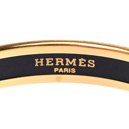 Hermes Enamel Printed Grand Apparat Narrow Bracelet 65 5 of 5