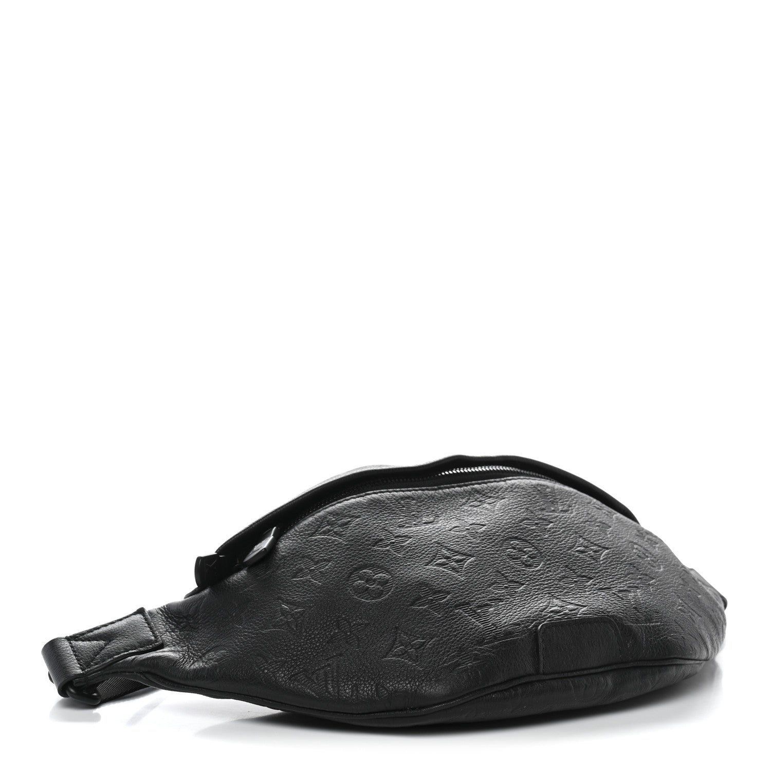 Louis Vuitton Calfskin Monogram Shadow Discovery Bumbag Black 4 of 9