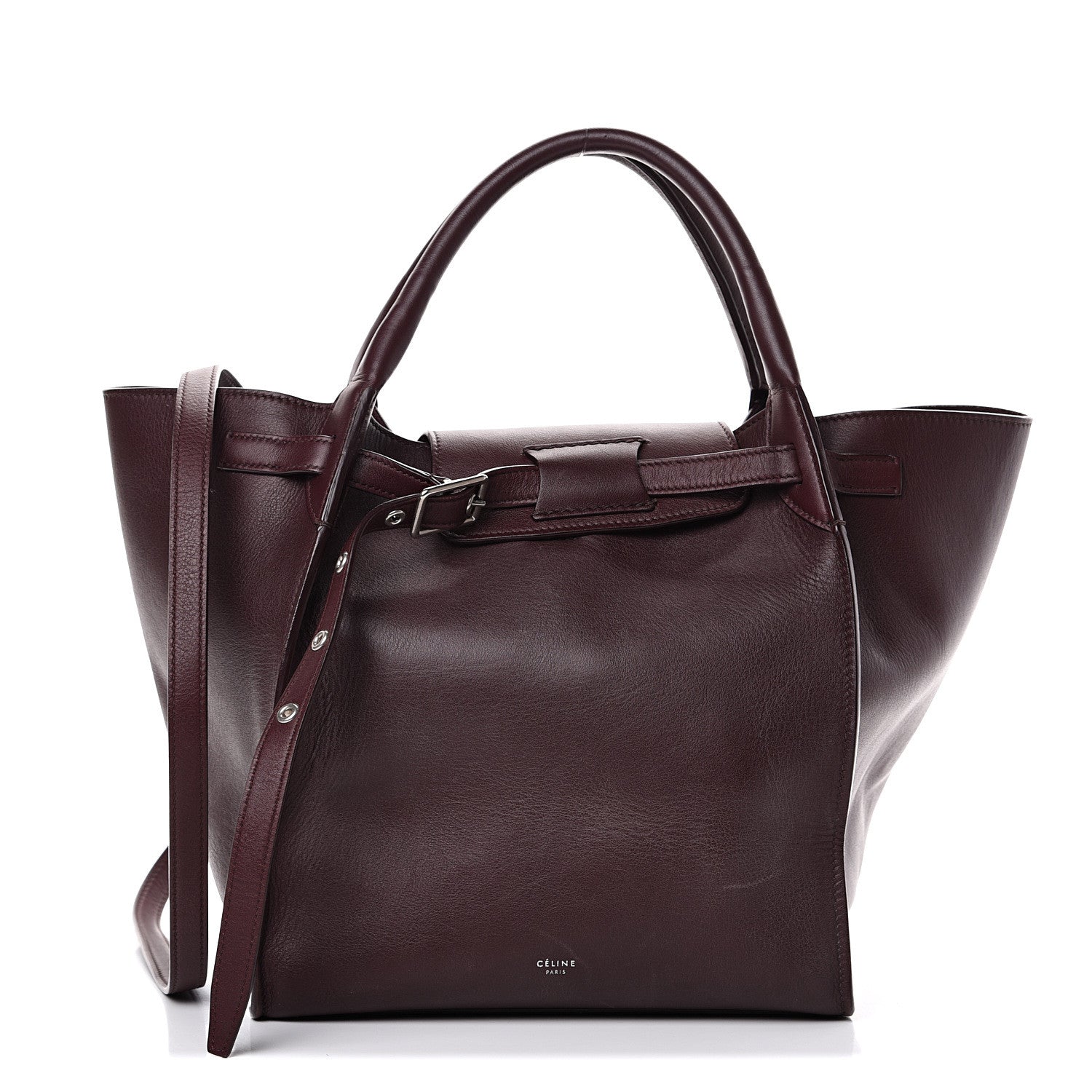 Celine Supple Calfskin Small Big Bag Wine 1 of 14