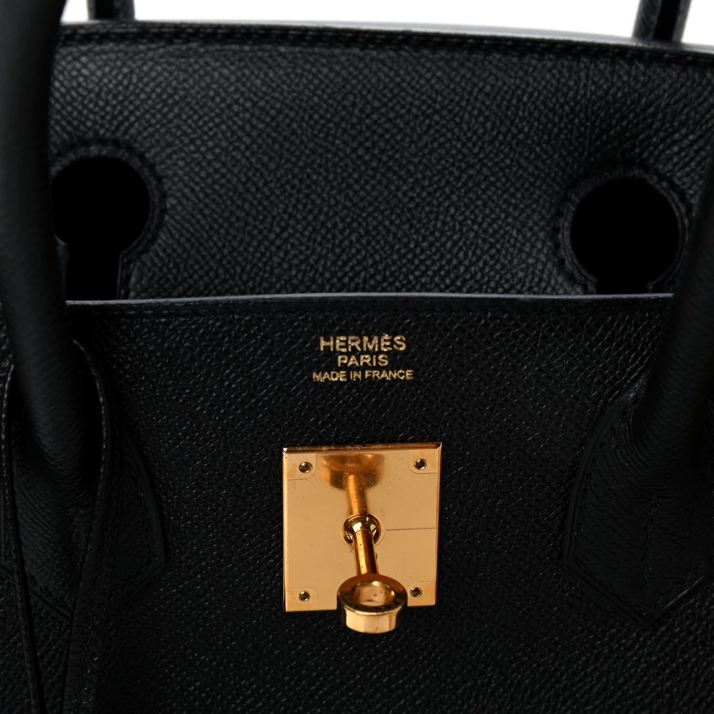 Epsom Birkin 30 Black