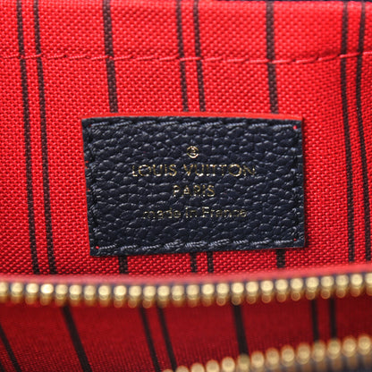 Louis Vuitton Empreinte Montaigne MM Marine Rouge 6 of 8