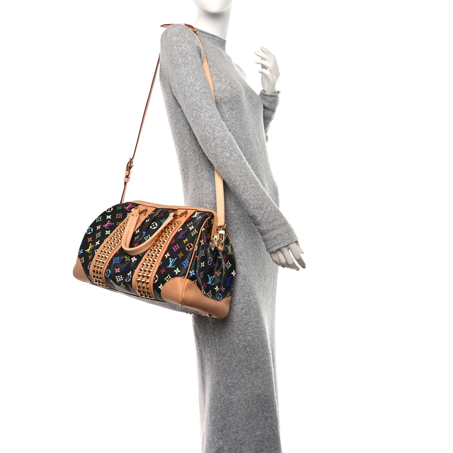Monogram Multicolor Courtney GM Black