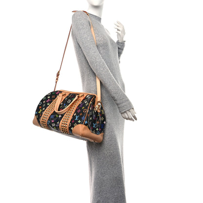 Louis Vuitton Monogram Multicolor Courtney GM Black 2 of 12