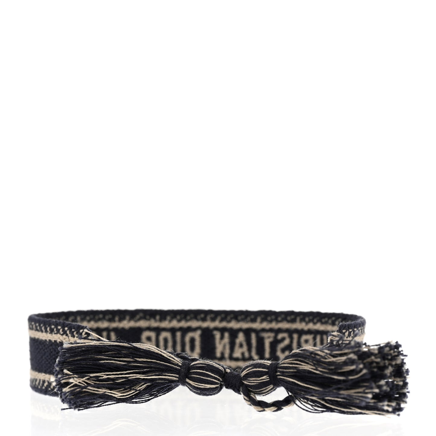 Woven Cotton J'Adior Friendship Bracelet Navy