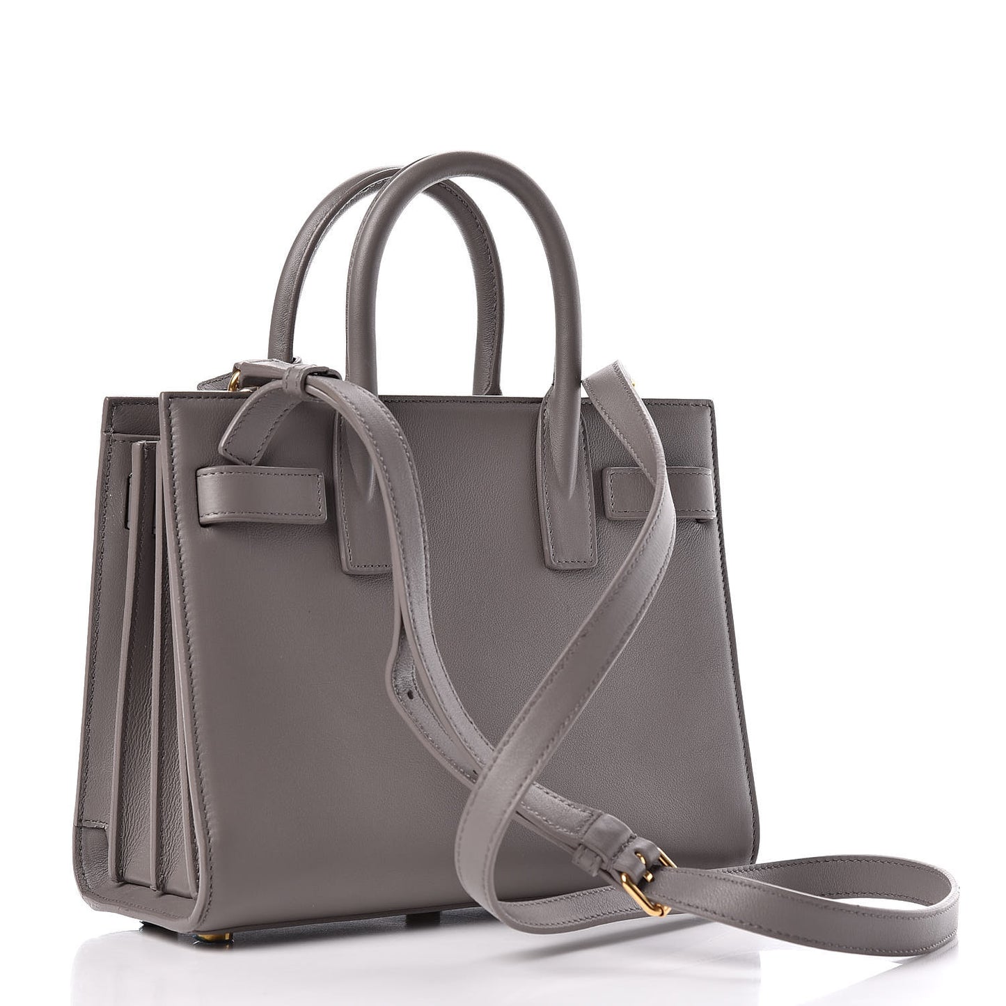 Calfskin Nano Sac De Jour Fog