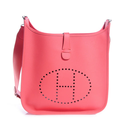 Hermes Epsom Evelyne III GM Flamingo 1 of 8