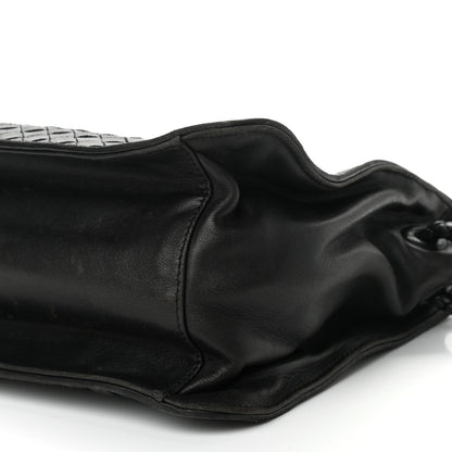 Bottega Veneta Nappa Intrecciato Shoulder Bag Black 8 of 8