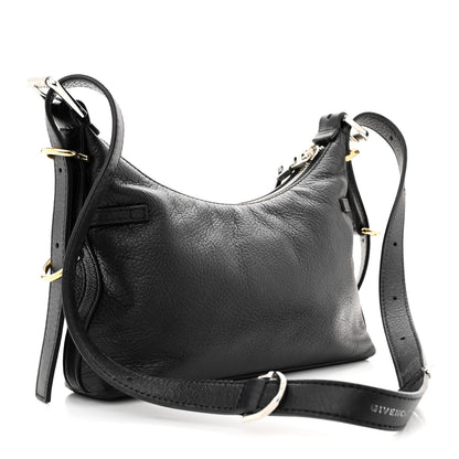 Givenchy Tumbled Calfskin Mini Voyou Boyfriend Party Bag Black 3 of 13
