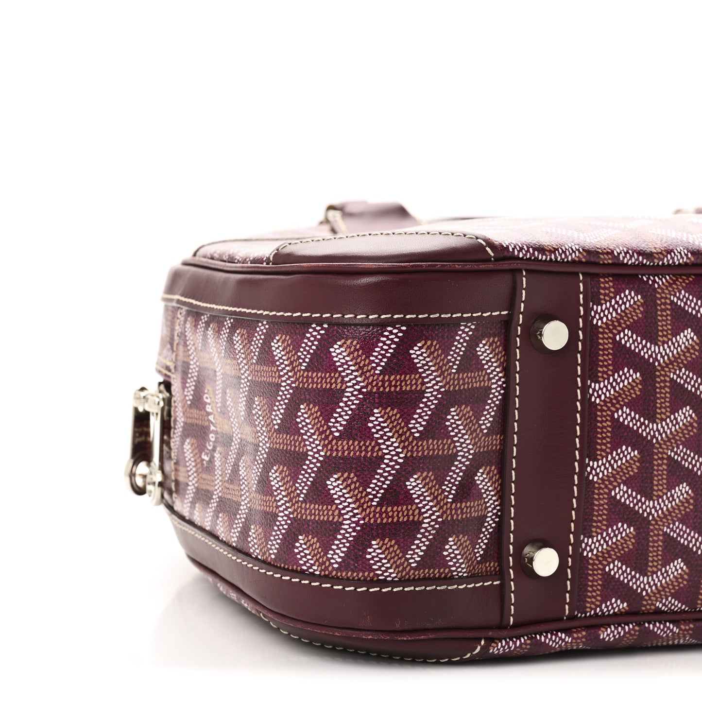 Goyardine Saint Jeanne MM Bowler Burgundy