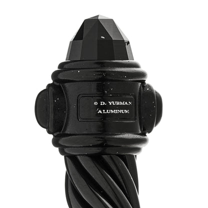 David Yurman Aluminum 10mm Renaissance Cable Bracelet Black 3 of 4