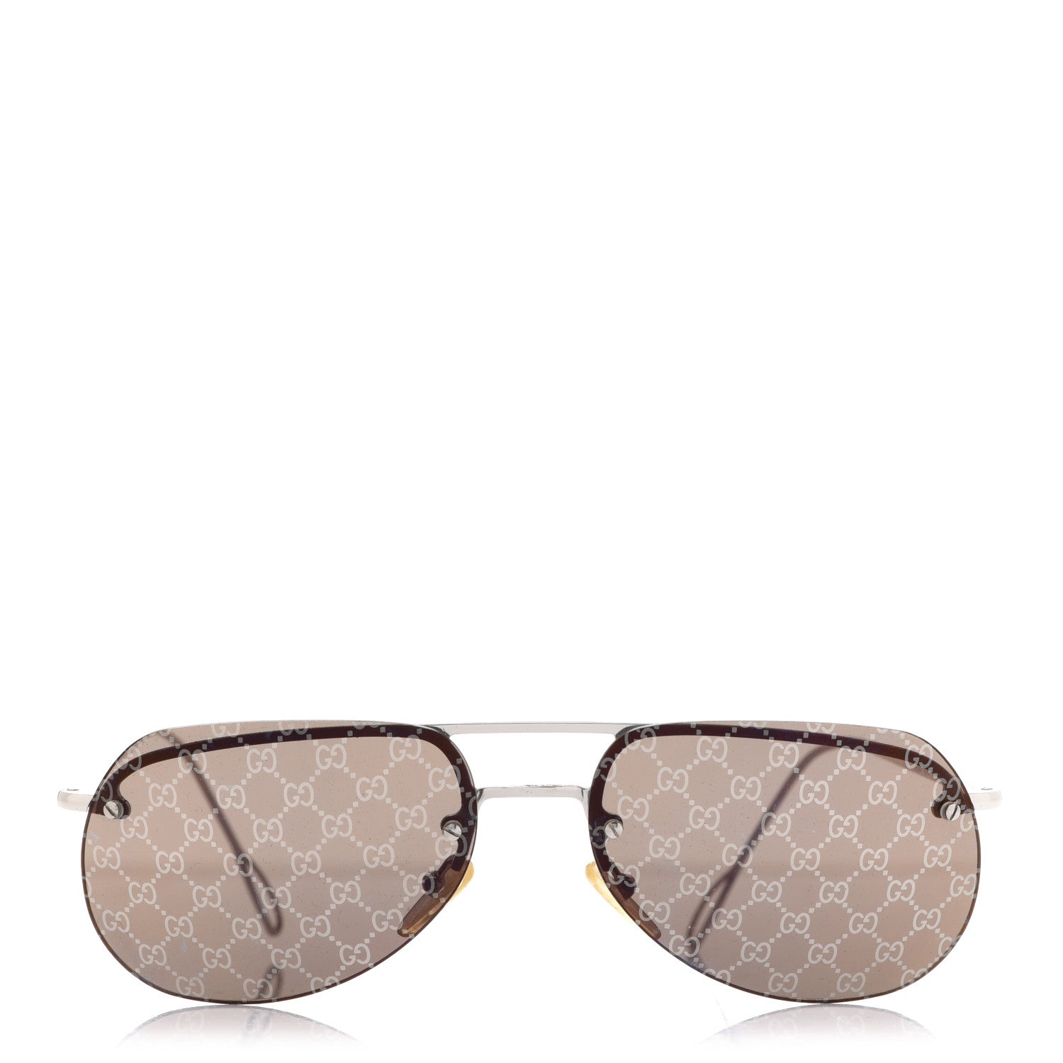 Gucci Mirrored GG Sunglasses GG 1292/S/B Brown 2 of 7