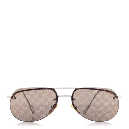 Gucci Mirrored GG Sunglasses GG 1292/S/B Brown 2 of 7