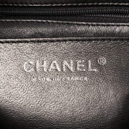 Chanel Metallic Calfskin Quilted Mini Rectangular Flap Grey 7 of 11