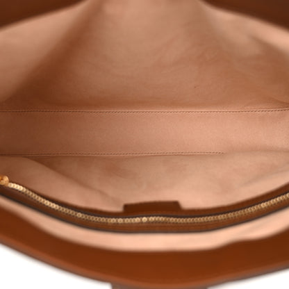 Gucci GG Supreme Monogram Medium Padlock Shoulder Bag Beige Ebony Brown Sugar 5 of 10