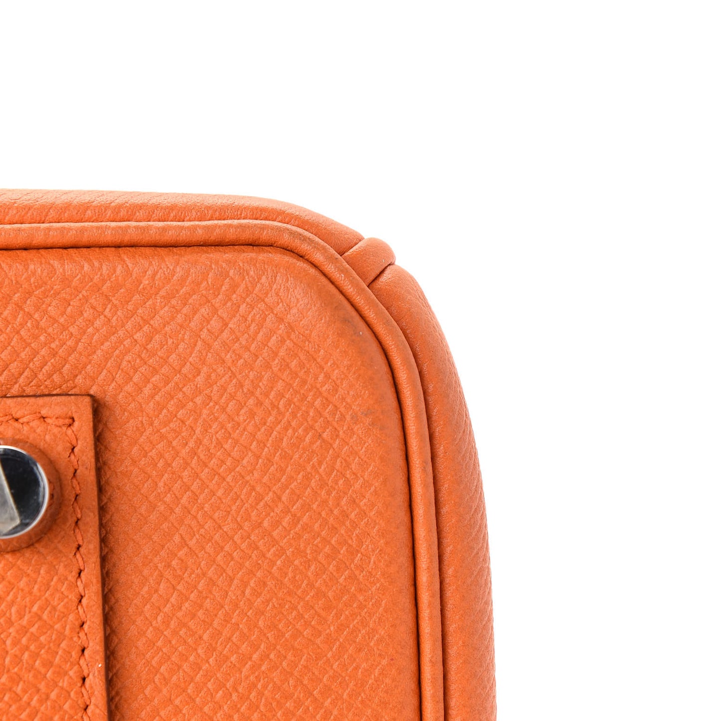 Epsom Birkin 35 Orange