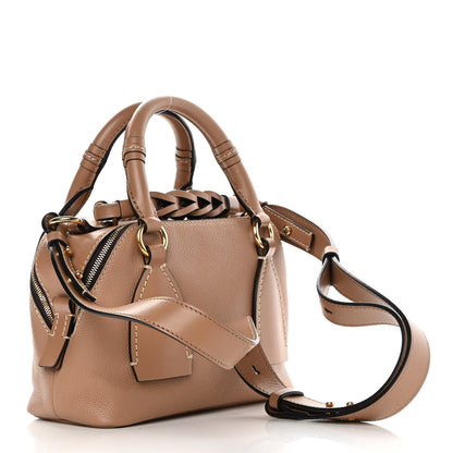 Chloe Calfskin Small Daria Cement Brown 3 of 14