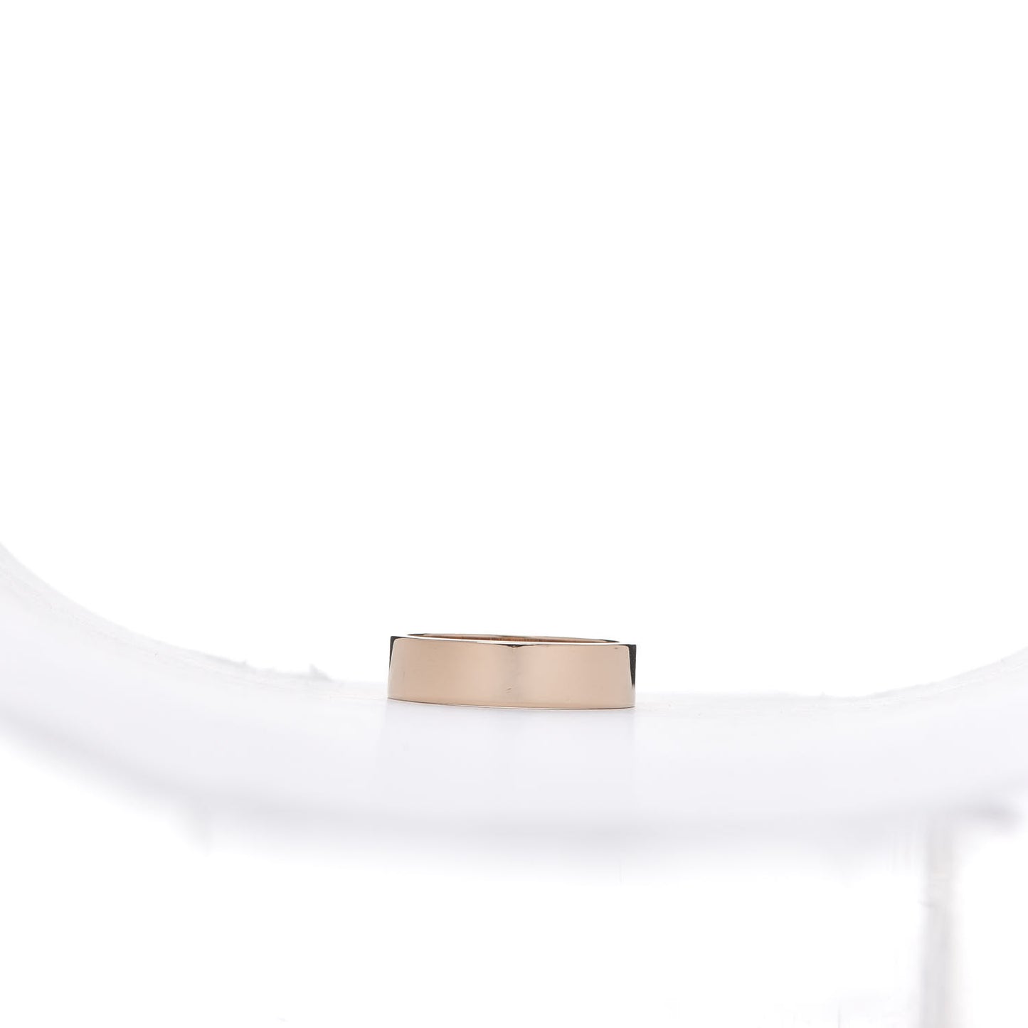 18K Rose Gold Diamond PM Collier De Chien Ring 53 6.25