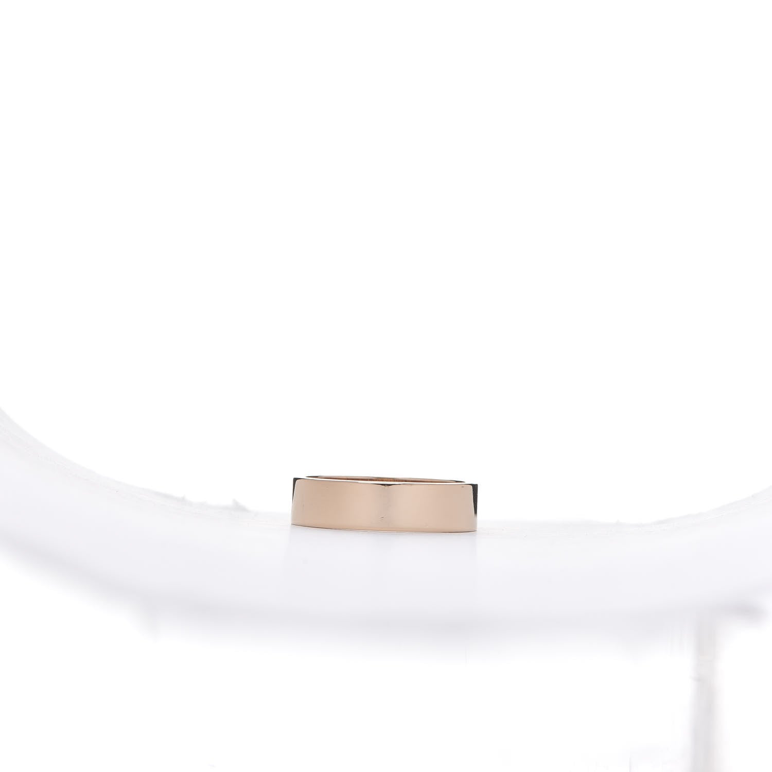 Hermes 18K Rose Gold Diamond PM Collier De Chien Ring 53 6.25 3 of 5