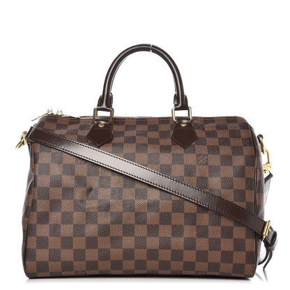Louis Vuitton Damier Ebene Speedy Bandouliere 30 1 of 9