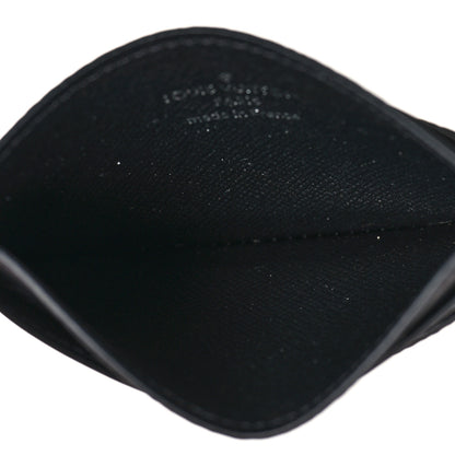 Louis Vuitton Monogram Eclipse Porte-Cartes Double Card Holder 5 of 8