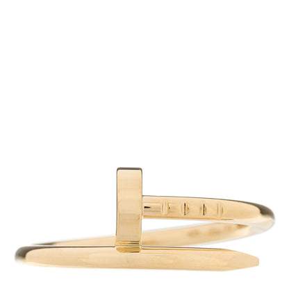 Cartier 18K Yellow Gold Small Juste Un Clou Ring 50 5.25 1 of 5