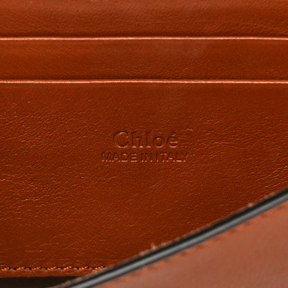 Chloe Suede Calfskin Mini Faye Shoulder Bag Tobacco 6 of 13