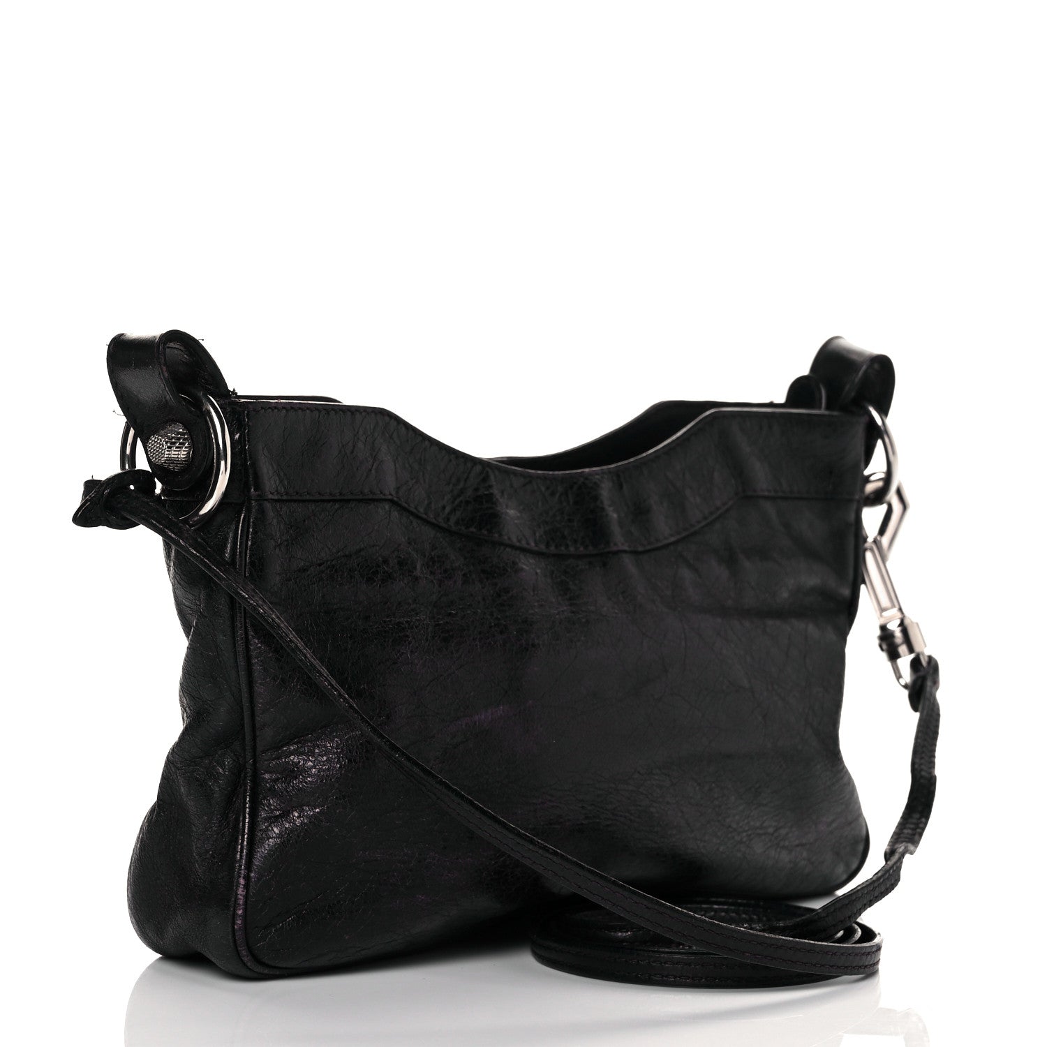 Balenciaga Agneau Giant 12 Silver Hardware Hip Black 6 of 45