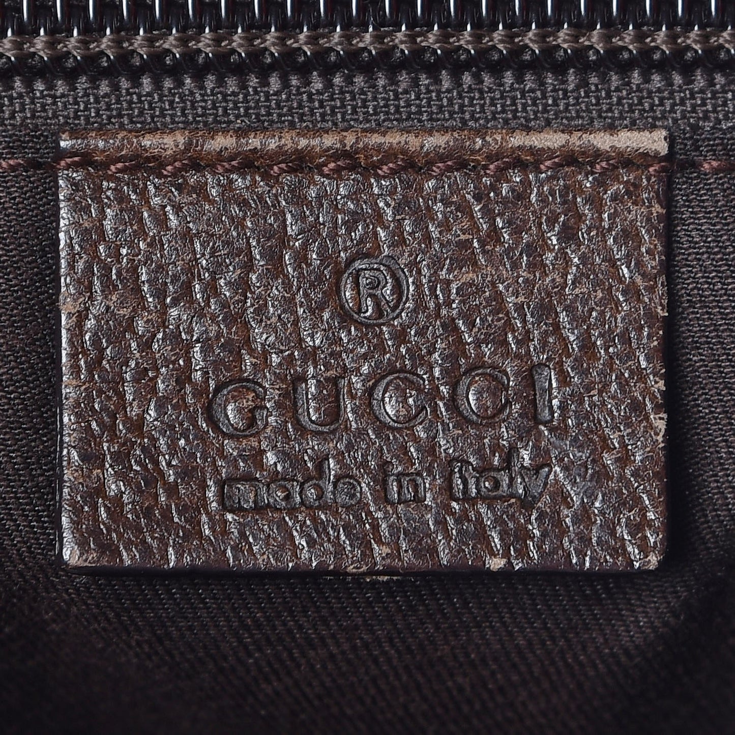 Monogram Backpack Dark Brown