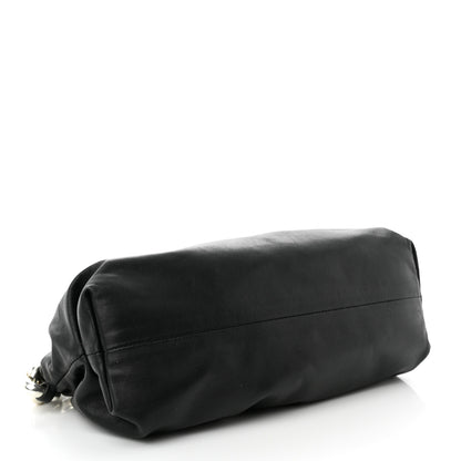 Bottega Veneta Calfskin The Pouch Chain Black 4 of 11