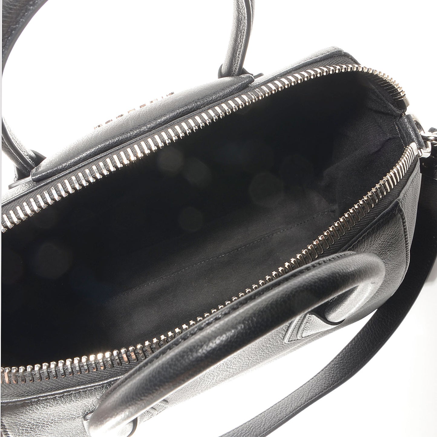 Sugar Goatskin Small Antigona Black