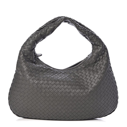 Bottega Veneta Nappa Intrecciato Small Veneta Hobo Grey 1 of 9
