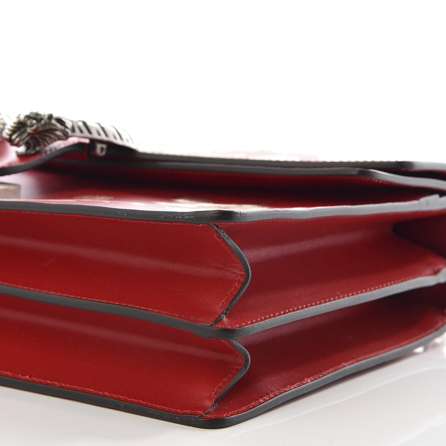 Calfskin Chinese New Year Medium Dionysus Shoulder Bag Hibiscus Red