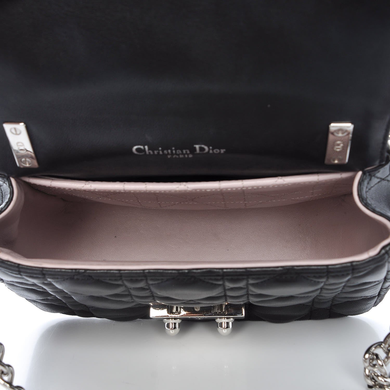 Christian Dior Lambskin Cannage Mini Miss Dior Flap Black 5 of 10