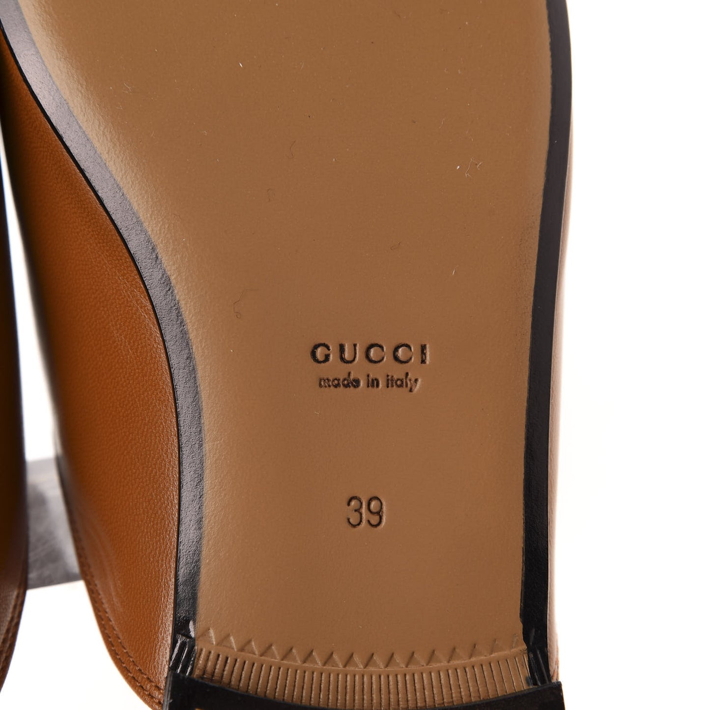 Malaga Kid Womens Princetown Slippers 38 Cognac